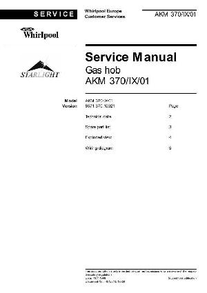 Service manual Whirlpool AKM-370 ― Manual-Shop.ru