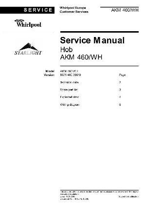 Сервисная инструкция Whirlpool AKM-460 ― Manual-Shop.ru
