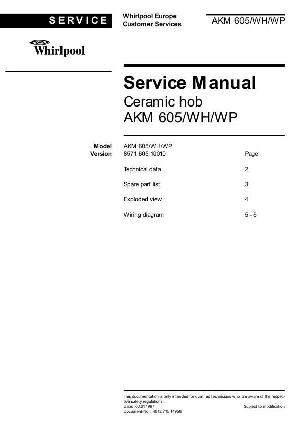 Service manual Whirlpool AKM-605 ― Manual-Shop.ru