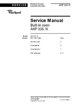 Service manual Whirlpool AKP-335 ― Manual-Shop.ru