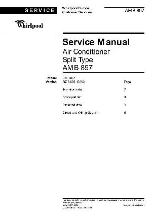 Сервисная инструкция Whirlpool AMB-897 ― Manual-Shop.ru