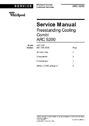 Service manual Whirlpool ARC-5200 ― Manual-Shop.ru