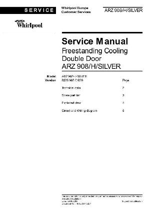 Сервисная инструкция Whirlpool ARZ-908 ― Manual-Shop.ru