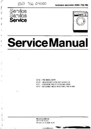 Service manual Whirlpool AWG-752 ― Manual-Shop.ru