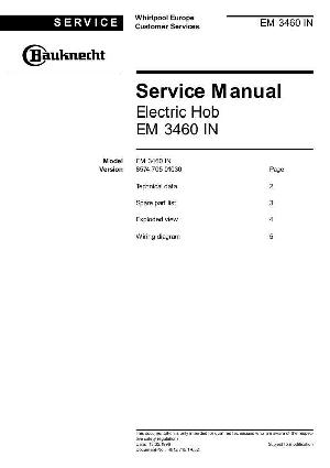 Сервисная инструкция Whirlpool EM-3460IN ― Manual-Shop.ru
