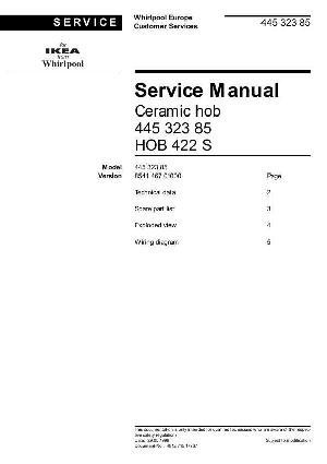 Сервисная инструкция Whirlpool HOB-422S ― Manual-Shop.ru