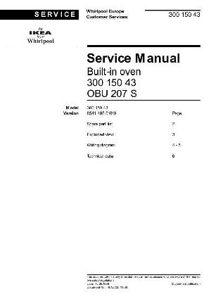 Service manual Whirlpool OBU-207 ― Manual-Shop.ru