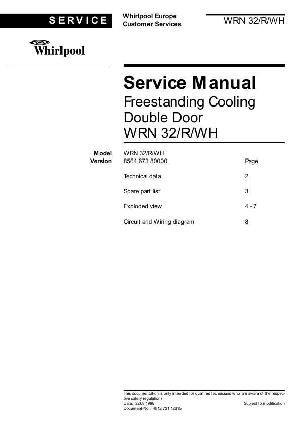 Сервисная инструкция Whirlpool WRN-32 ― Manual-Shop.ru