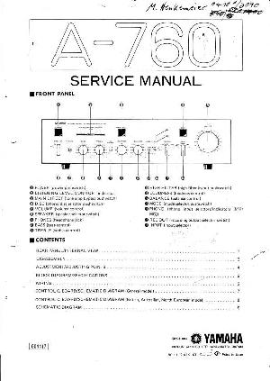 Service manual Yamaha A-760 ― Manual-Shop.ru