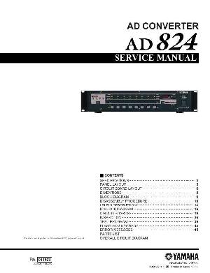 Service manual Yamaha AD824 ― Manual-Shop.ru