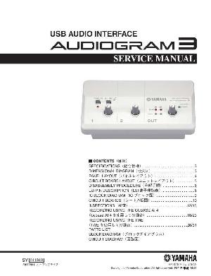Service manual Yamaha AUDIOGRAM 3 ― Manual-Shop.ru