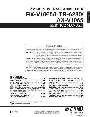 Service manual Yamaha AV-V1065 ― Manual-Shop.ru