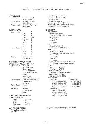 Service manual Yamaha BK-20  ― Manual-Shop.ru