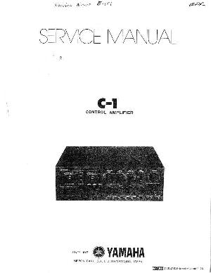 Сервисная инструкция Yamaha C-1 ― Manual-Shop.ru