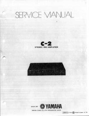 Сервисная инструкция Yamaha C-2 ― Manual-Shop.ru