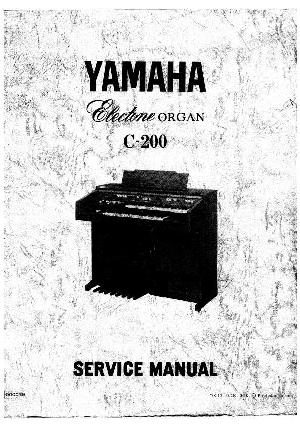 Сервисная инструкция Yamaha C-200  ― Manual-Shop.ru