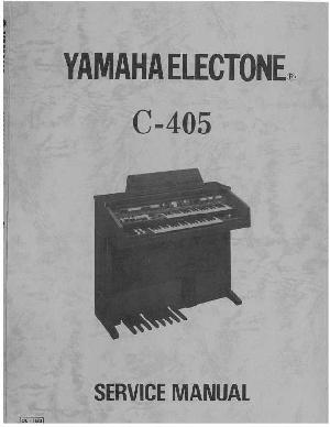 Сервисная инструкция Yamaha C-405  ― Manual-Shop.ru