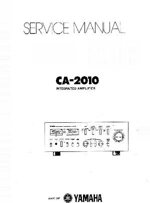 Сервисная инструкция Yamaha CA-2010 ― Manual-Shop.ru
