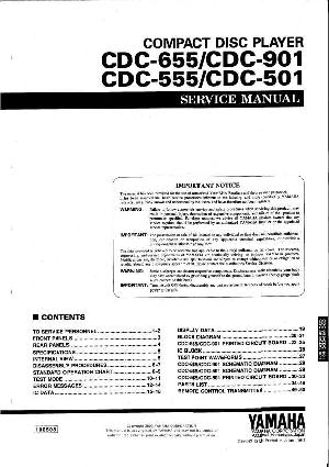 Сервисная инструкция Yamaha CDC-501, CDC-555, CDC-655, CDC-901 ― Manual-Shop.ru