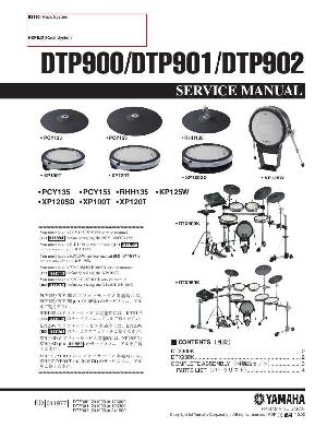 Сервисная инструкция Yamaha DTP900, DTP901, DTP902 ― Manual-Shop.ru