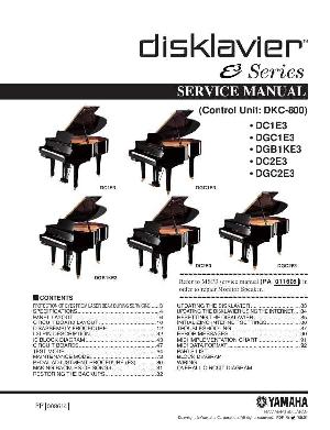 Сервисная инструкция Yamaha E3-SERIES  ― Manual-Shop.ru