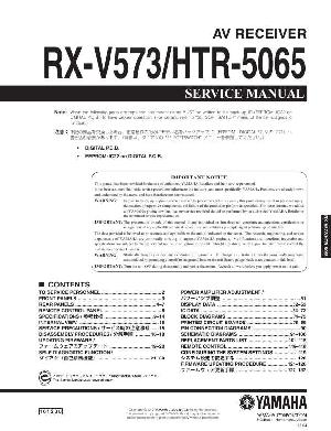 Сервисная инструкция Yamaha HTR-5065 ― Manual-Shop.ru
