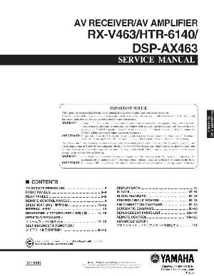 Сервисная инструкция Yamaha HTR-6140 ― Manual-Shop.ru