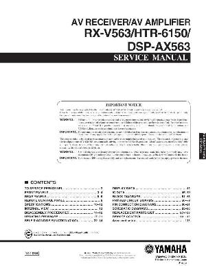 Сервисная инструкция Yamaha HTR-6150 ― Manual-Shop.ru