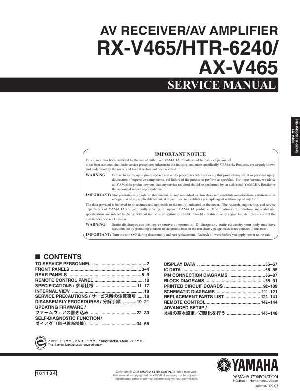 Сервисная инструкция Yamaha HTR-6240 ― Manual-Shop.ru