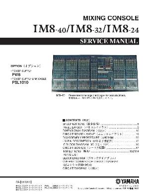 Сервисная инструкция Yamaha IM8-40, IM8-32, IM8-24 ― Manual-Shop.ru