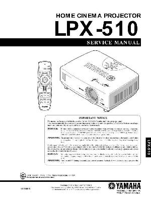 Сервисная инструкция Yamaha LPX-510 ― Manual-Shop.ru
