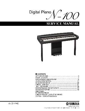 Сервисная инструкция Yamaha N-100  ― Manual-Shop.ru