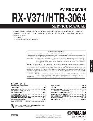 Сервисная инструкция Yamaha RX-V371 ― Manual-Shop.ru