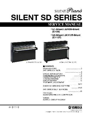 Сервисная инструкция Yamaha SILENT-SD-SERIES  ― Manual-Shop.ru