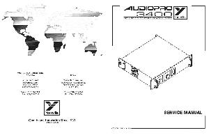 Service manual Yorkville AP3400 ― Manual-Shop.ru