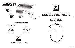 Service manual Yorkville PS218P ― Manual-Shop.ru