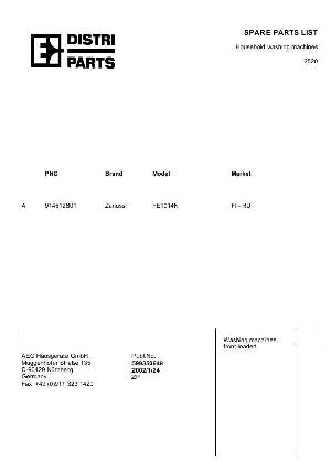 Service manual Zanussi FE-1014N ― Manual-Shop.ru