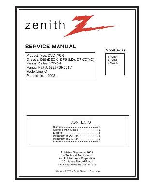 Сервисная инструкция Zenith ABV-341 ― Manual-Shop.ru