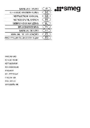 Инструкция Smeg FA-390X2  ― Manual-Shop.ru