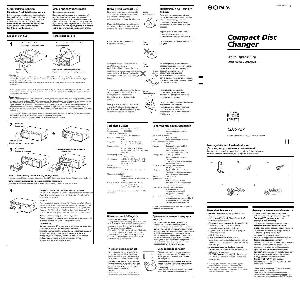 User manual Sony CDX-727  ― Manual-Shop.ru