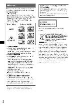 User manual Sony CDX-GT300EE 