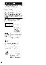 User manual Sony CMT-SX2D 