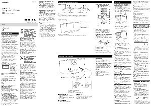 Инструкция Sony CMT-V9  ― Manual-Shop.ru