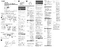 Инструкция Sony D-FJ200  ― Manual-Shop.ru