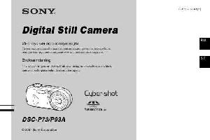 Инструкция Sony DSC-P93A  ― Manual-Shop.ru
