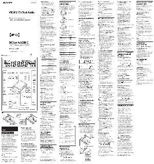 Инструкция Sony ICF-CD7000  ― Manual-Shop.ru