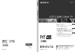 Инструкция Sony KDL-20S2000  ― Manual-Shop.ru