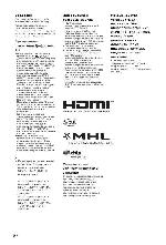 Инструкция Sony KDL-46R473A 