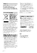 Инструкция Sony KDL-52X3500 