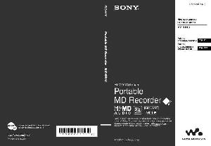 Инструкция Sony MZ-RH10  ― Manual-Shop.ru
